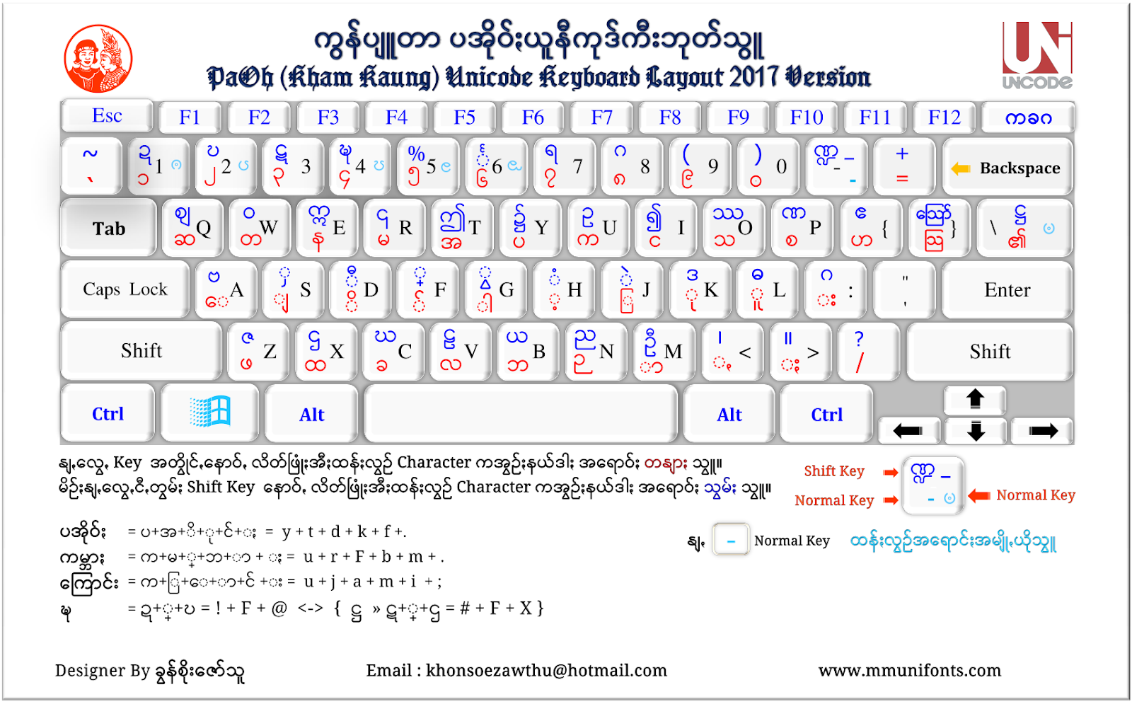 myanmar keyboard for windows 10